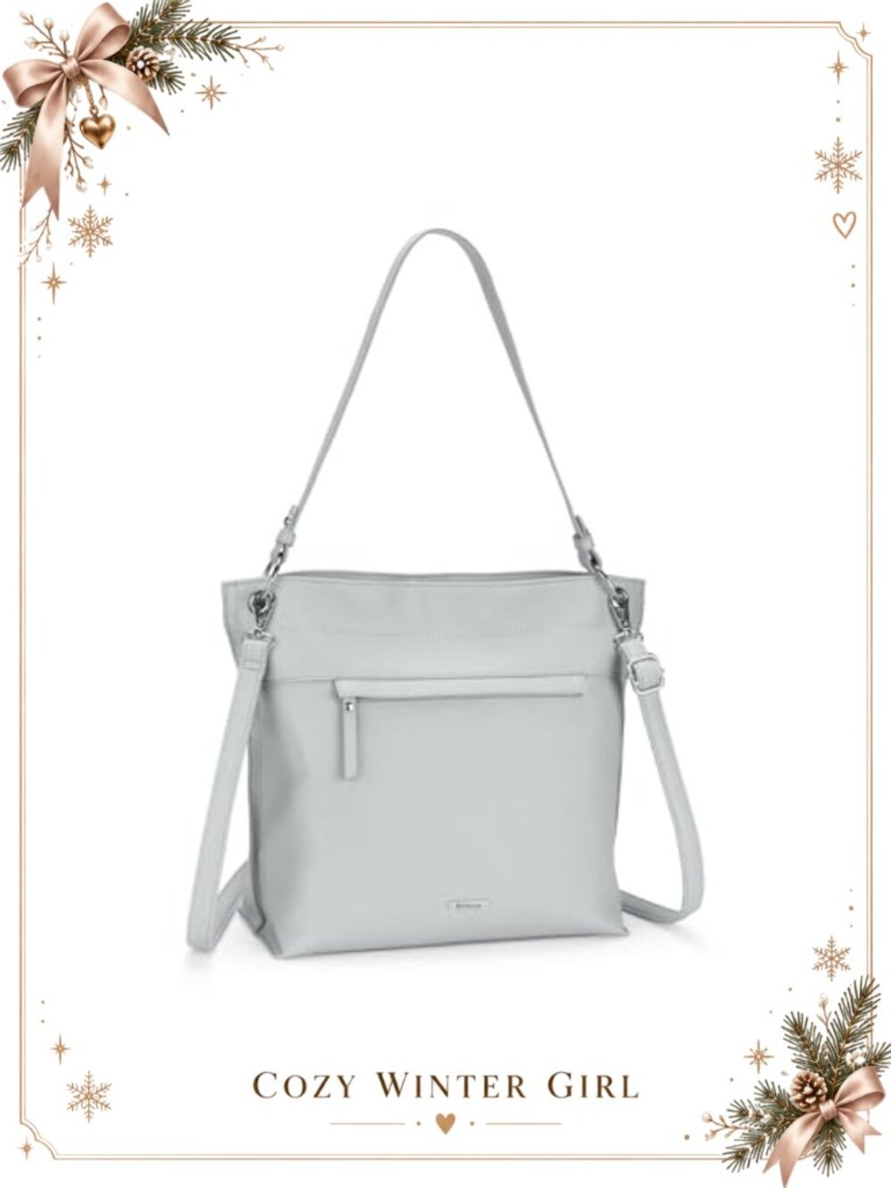 RFID Hobo Shoulder Bag Large Capacity Crossbody Purse